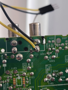 Luma input signal & Ground