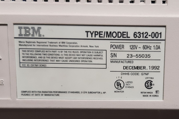 Click to view image in new tab IBM 6312
