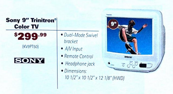 Click to view image in new tab Sony KV-9PT50