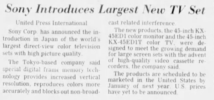 Click to view image in new tab Sony PVM-4300